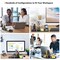 Desk Organizers and Accessories, Office Supplies Desk Organizer with Pen Holder, DIY Desktop Organiezr with Phone Holder, Sticky Note Tray, Paperclip Storage and Office Caddy for Office Home School